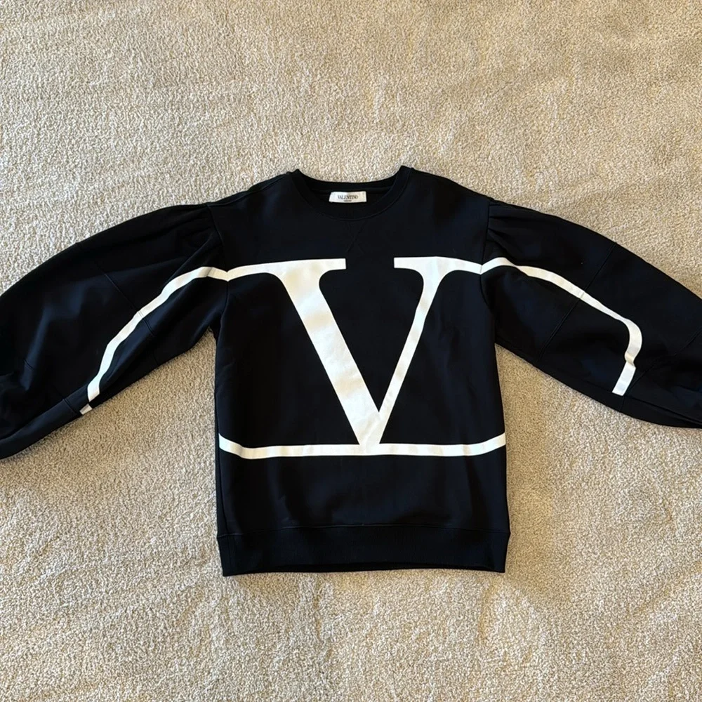Valentino puff sleeve sweatshirt. 100% AUTHENTIC - Picture 5 of 12